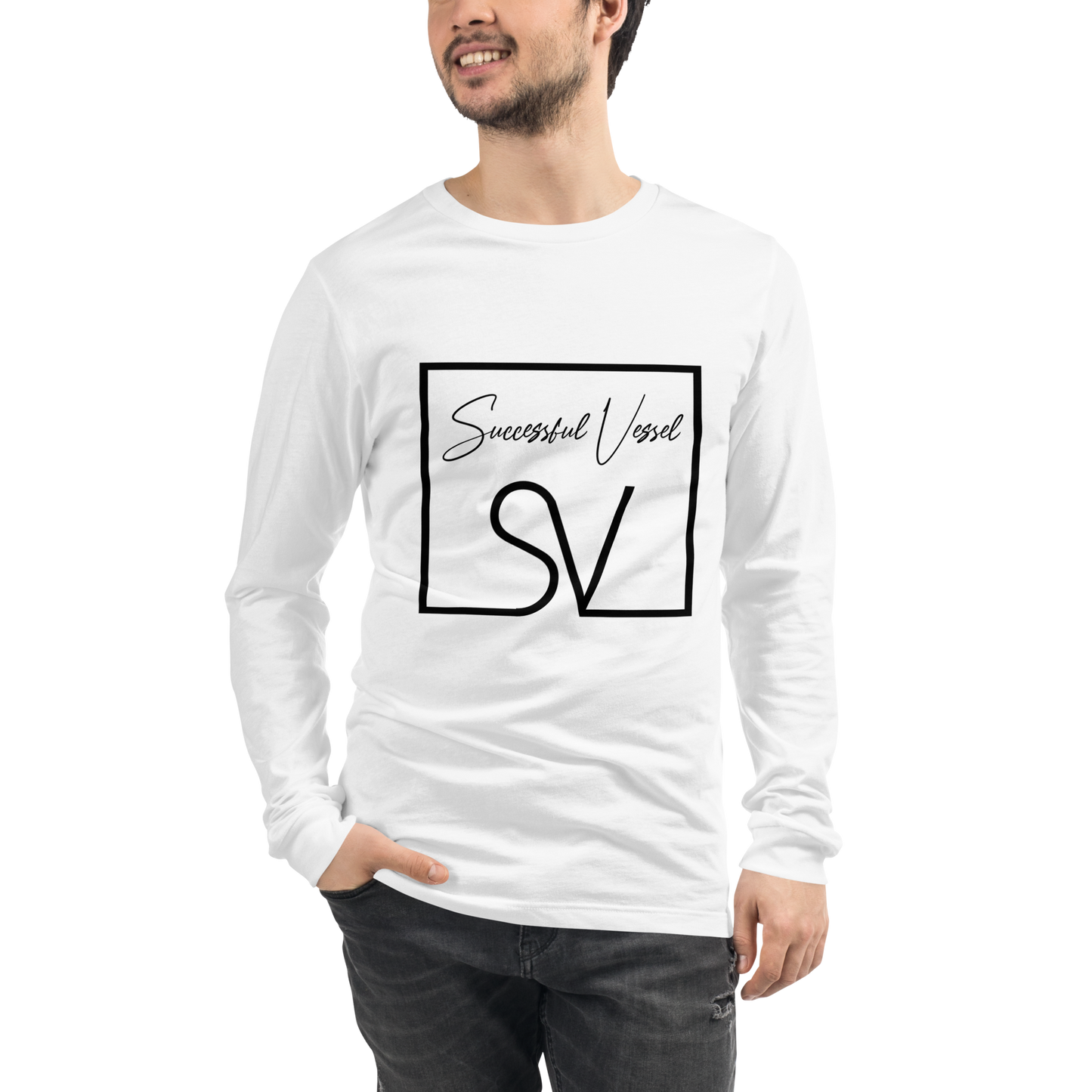 SV Logo Long-Sleeve T-Shirt