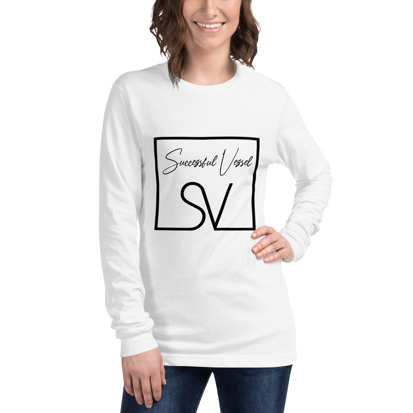 SV Logo Long-Sleeve T-Shirt